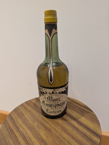 Ancienne bouteille marc de - bouteille,,
