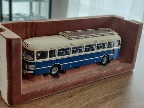 Autocar scolaire norev 43 - autocar, 1/43