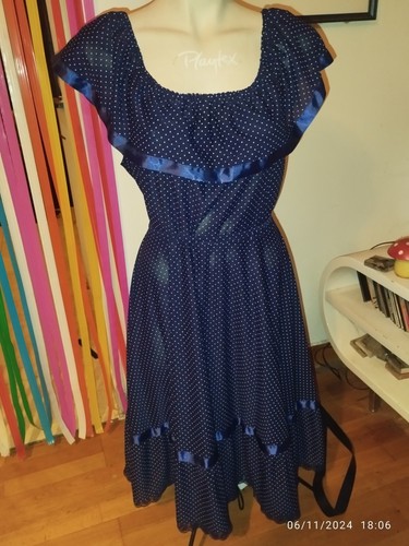 Robe flamenco seventies - robe,