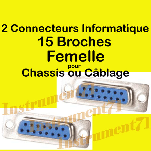 Connecteurs informatique 15 - informatique,