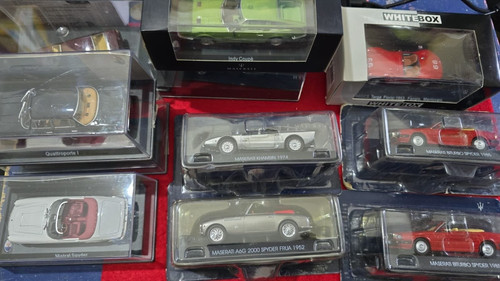 Collection mixte maserati - maserati, 1/43