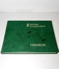 Rare 1970s Rolls-Royce Camargue Owners Handbook - Original Factory Book Vintage