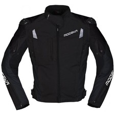 Veste textile Modeka Lineos noire veste de moto veste de randonnée homme...