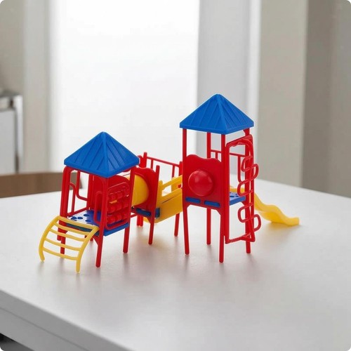 Toboggan miniature avec deux - toboggan,