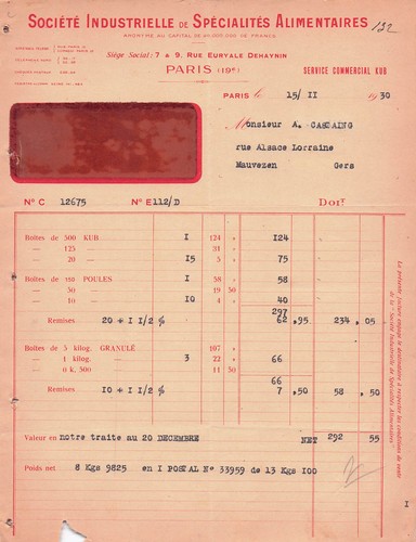 Paris alimentation societe - paris,