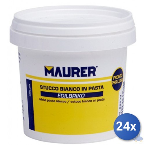 24x stucco blanc pâte - blanc,