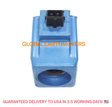 JCB Tractopelle - Transmission Solénoïde Bobine, Plat Broche 12V (