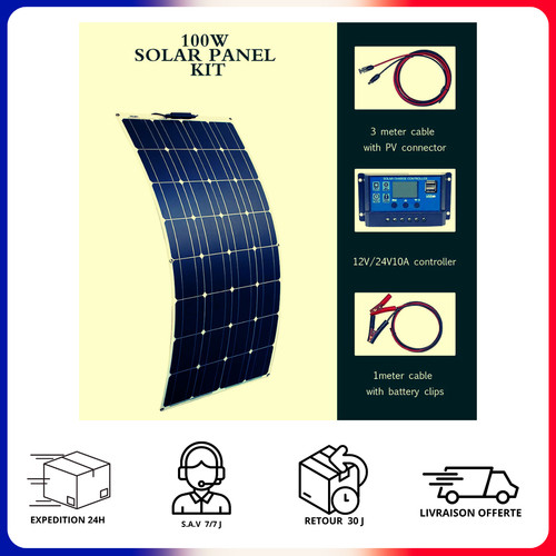 Kit solaire souple panneau - kit,