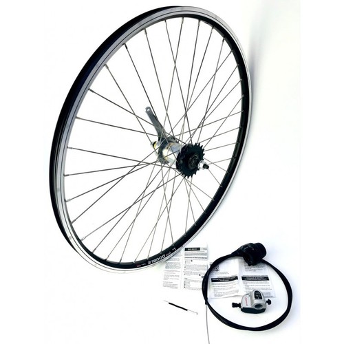 Roue arrière aluminium - roue,