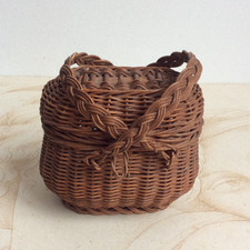 Ancien Panier de Poupée en