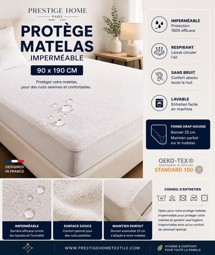 Protège matelas imperméable - protège-matelas,