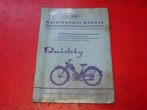 Manuel moto ersatzteiliste nsu - moto,