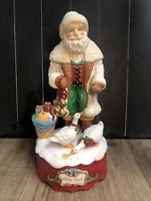 Musical Pere Noel French Santa Father Christmas Jingle? Midwest Importer 10” H2