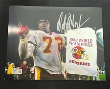 Dexter Manley Signed 8x10 Photo Washington Redskins Beckett