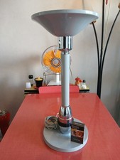 Vintage, lampe JUMO Varilux grise années 50 3 feux, fonctionnelle