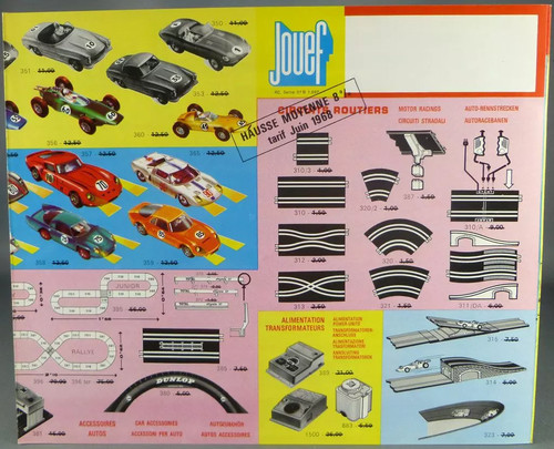 Jouef catalogue dépliant 1968 - jouef,