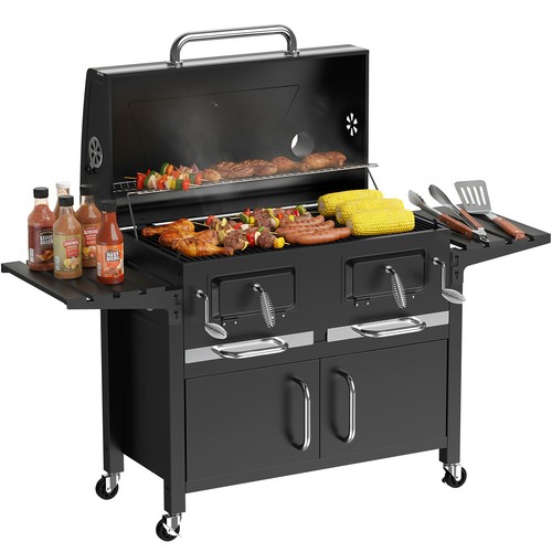 Oversized charcoal bbq - 63",