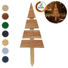 Sapin décoratif de Noël en mélèze de 45 ou 75 cm à planter, décoration de Noël﻿