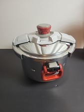 Tefal Pressure Cooker Clipso Red stainless steel 8L