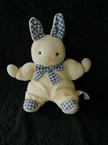 Doudou peluche vintage lapin