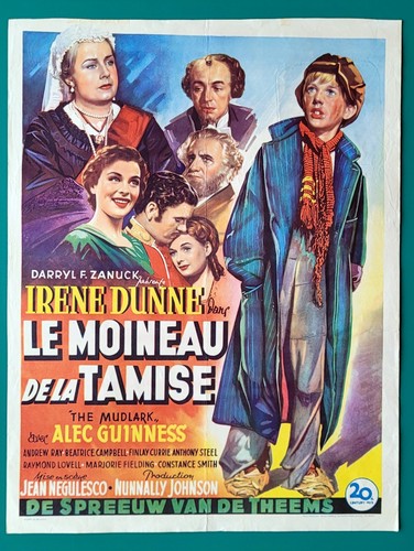Affiche belge the mudlark - affiche,