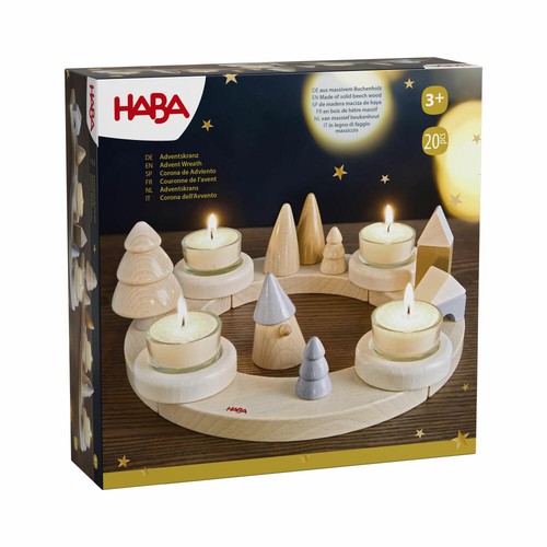Couronne avent haba avec - couronne, l