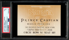 THE CHRONICLES OF NARNIA: PRINCE CASPIAN, 2008 World Premiere Movie Ticket PSA 7