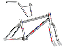 SKYWAY FRAME TA Replica Chrome 20" BMX Frame/Fork/Bar Kit 80's BMX Replica Frame