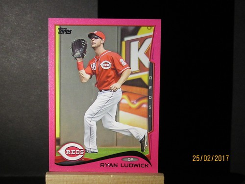 2014 topps pink 583 - pink, #583