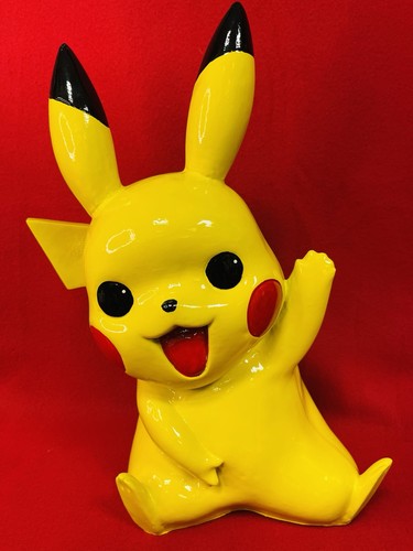 Grande statue pikachu pokémon - statue,