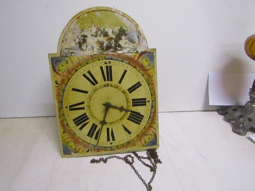 Ancienne horloge bois - horloge, en