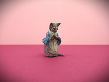 Antique C1909 Kunst-Erzgiesserei Kk Vienne Bronze Froid Peint Tabitha Twitchit