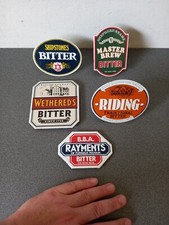 5 PLAQUES ÉMAILLÉES PUMP