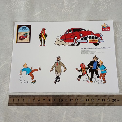 Tintin autocollants - tintin,