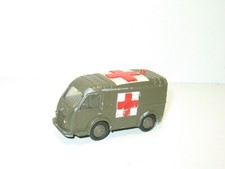 DINKY TOYS, Renault Carrier Modified Military Ambulance Orange Clove