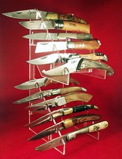 Plexi display for 12 knives, ref C12.