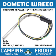 Waeco Dometic 240v 195W Caravan Fridge Replacement Element - RM2553, RM2453 -