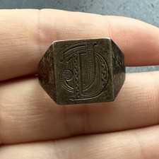 Ancienne Bague En Argent