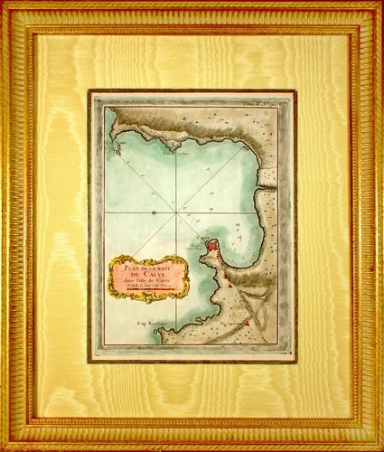 Corse gravure rare carte - gravure,