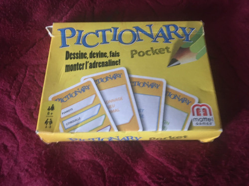 Jeu pictionary pocket - pictionary,