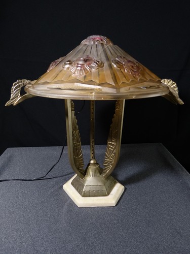 Lampe ancienne art déco - , j