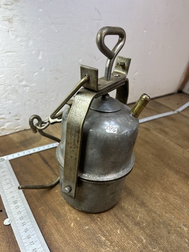 Lampe mineur ancienne - lampe, outil