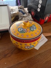 Ancien Bol Pot Thé Gingembre