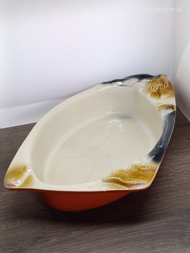 Plat céramique vintage a - en,