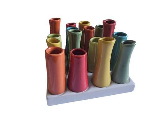 Composition mini vases - de,