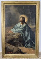 Ancienne huile sur panneau