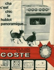 Vintage 1962 Coste Gas Stove Magazine Issue Advertising