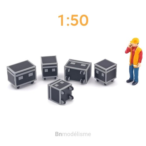 Lot fly case transport 50 - lot, 5
