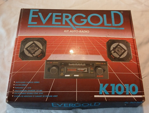 Ancien auto radio voiture 1989 - voiture,