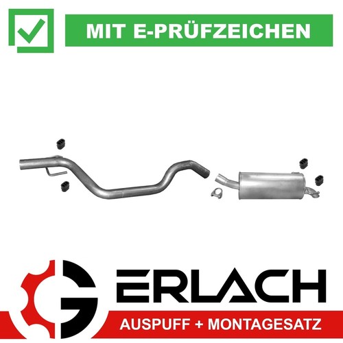 Pot échappement pour opel - pot,